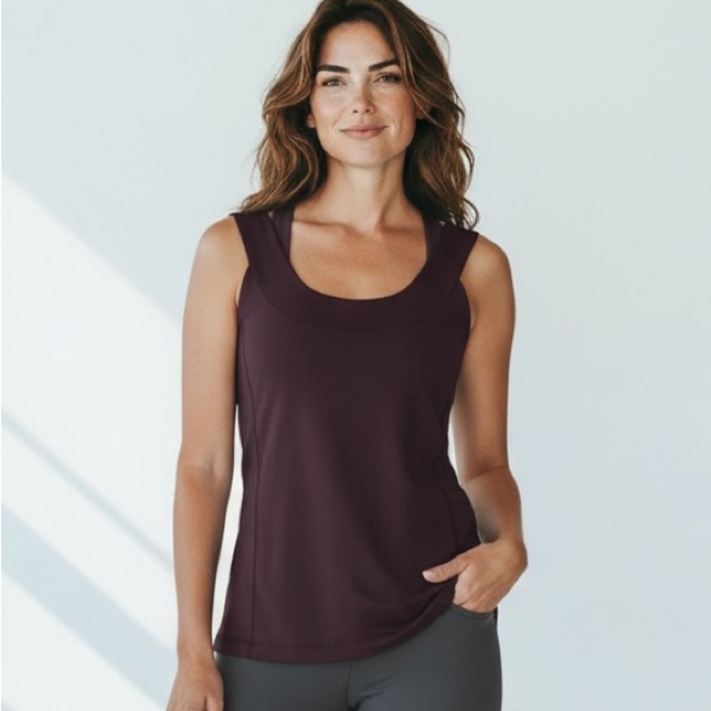 LULULEMON - Women's Purple Sleeveless Workout Top‎ - Size 10 - Good condition